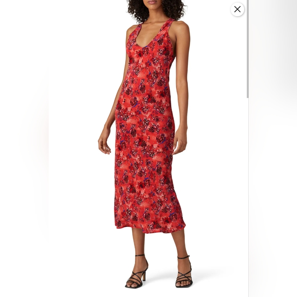 Iro Kaya Halter Dress Red Size 38